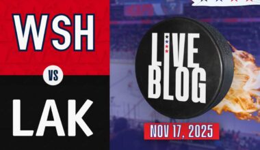 Live updates: Washington Capitals vs New Jersey Devils at Capital One Arena