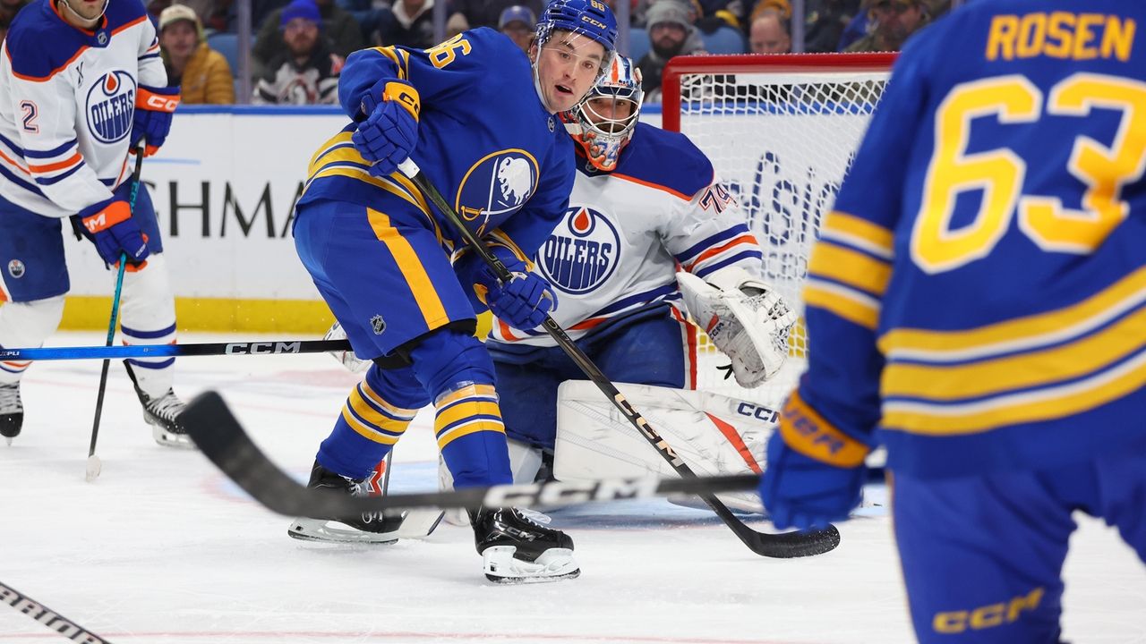 Ostlund scores twice as Sabres top Oilers 5-1