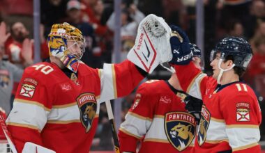 NHL roundup: 16 Panthers record at least a point in win over Canucks