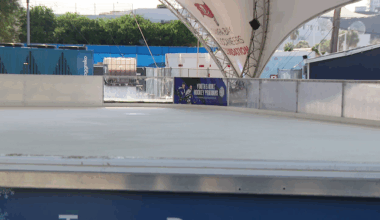 Winter Village skating rink built with the help of Tampa Bay Lightning