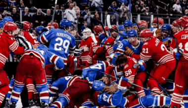Rangers-Wings Brawl; New Hughes Details; Penguins Potential