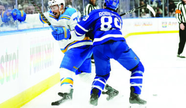 Leafs get past Blues in overtime