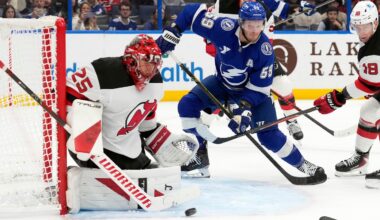 NHL roundup: Guentzel’s eighth career hat trick powers Lightning past Devils 5-1 | NanaimoNewsNOW
