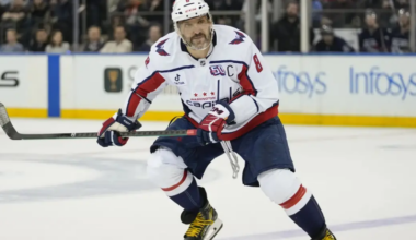 Alex Ovechkin Leaves Practice With Lower-Body Injury