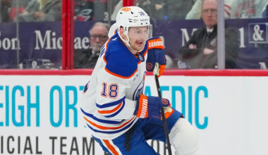 Zach Hyman Edmonton Oilers NHL