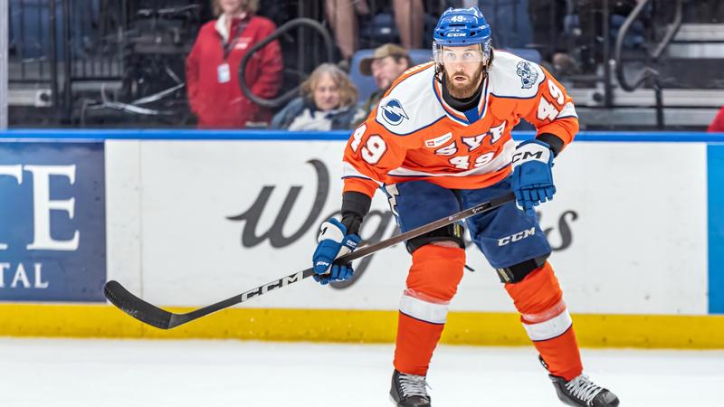 Tampa Bay Lightning Reassign Forward Scott Sabourin To Syracuse Crunch