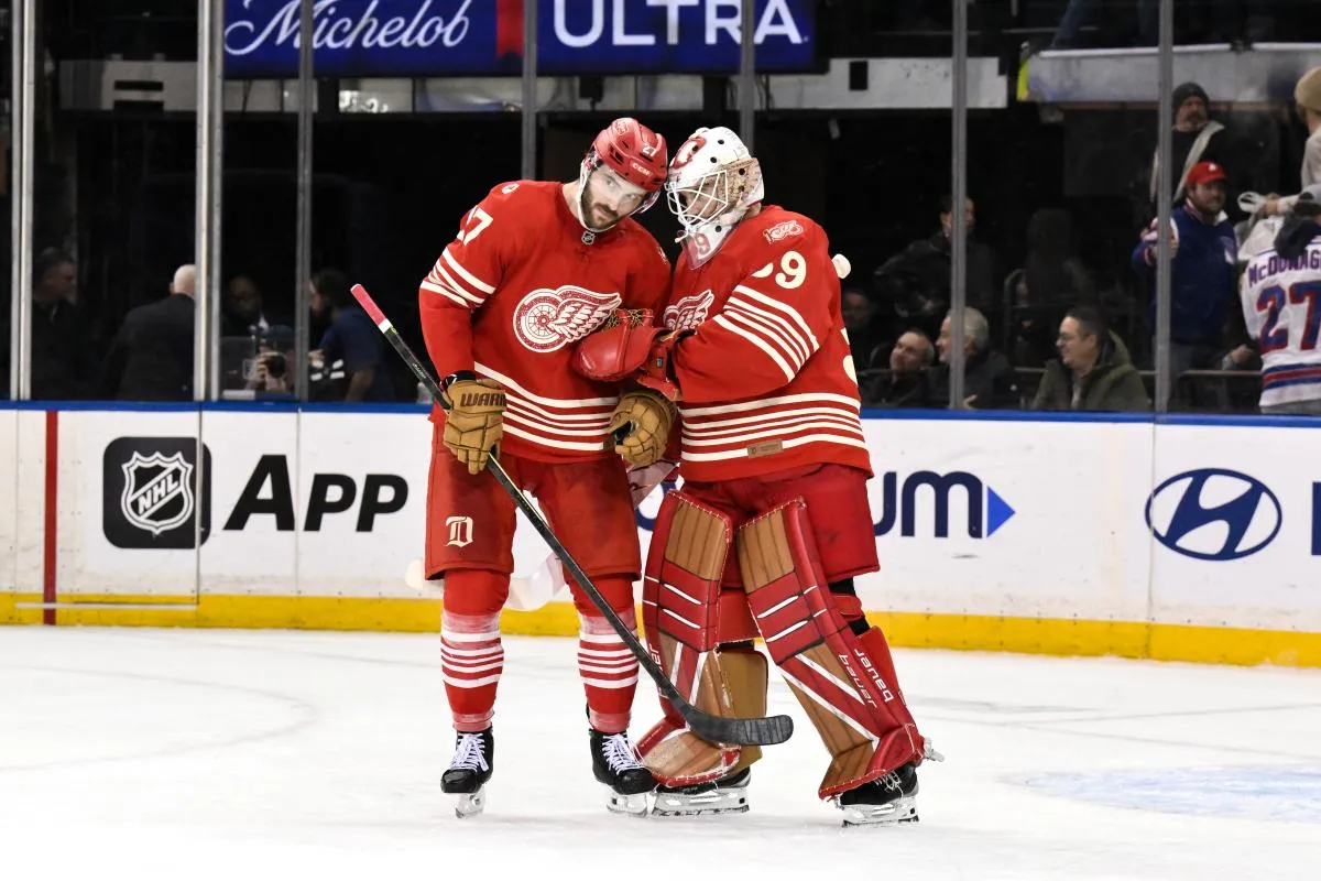 Red Wings could reportedly be saying goodbye to veteran goaltender