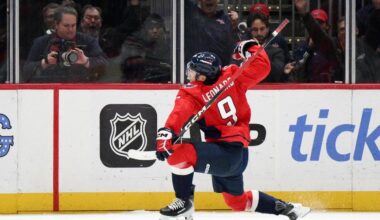 Leonard and Ovechkin help the Capitals beat the Oilers 7-4