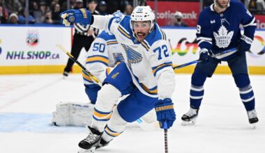 3 Potential Trade Destinations for Blues' Justin Faulk