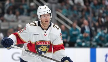 Panthers' Eetu Luostarinen Out Week-To-Week After BBQ Accident