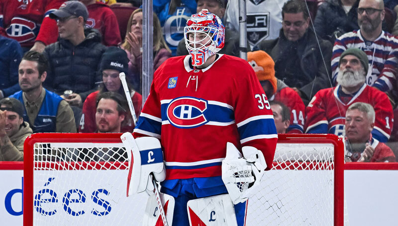Sam Montembeault Montreal Canadiens NHL