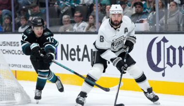 LA Kings put veteran D Drew Doughty on injured reserve after taking a shot off his foot