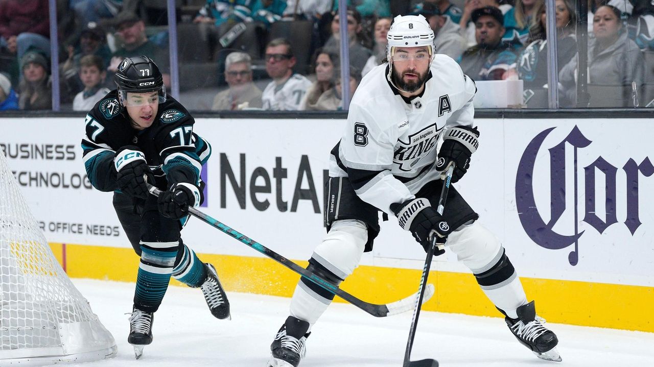 LA Kings put veteran D Drew Doughty on injured reserve after taking a shot off his foot