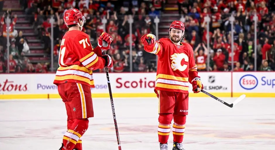 Three Calgary Flames skaters appear on The Athletic's 2025-26 trade board, with one topping the list