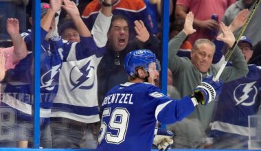 Guentzel scores in OT to give Lightning 2-1 win over Oilers