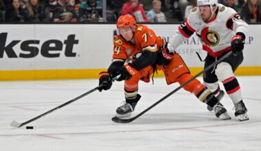 Senators hand Ducks a rare home loss with late goal – Orange County Register