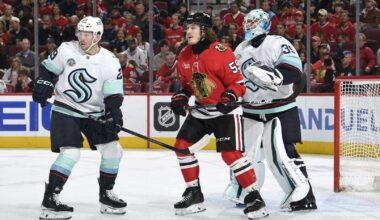 RECAP: Kraken beat the Hawks 3-2 as Seattle scores three in the third