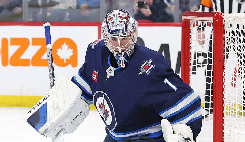 Eric Comrie Winnipeg Jets NHL