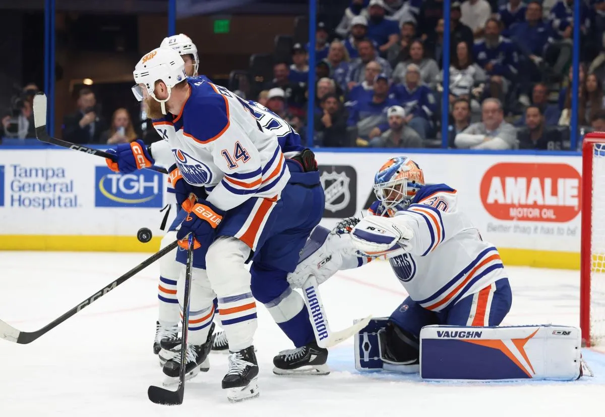 Oilers coach explains why team didn't challenge Tampa Bay tying goal