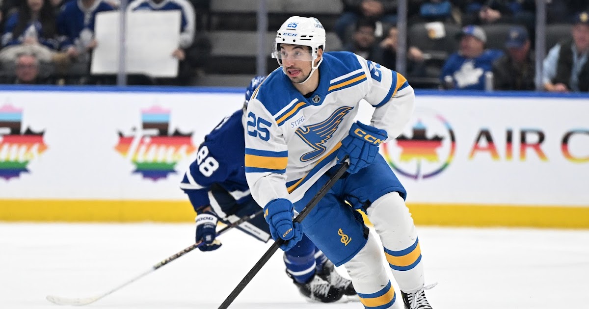 NHL Trade Rumors: Top 5 Landing Spots Listed for Blues' Jordan Kyrou