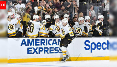 NHL Match Results: Morgan Geekie lifts Boston Bruins past Los Angeles Kings with overtime winner | NHL News