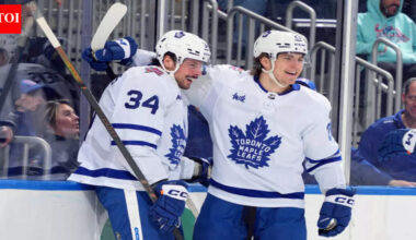 NHL injury update: Maple Leafs’ Auston Matthews and Matthew Knies doubtful for Saturday night against Montreal, says Craig Berube | NHL News