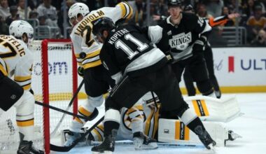 Morgan Geekie’s 2 goals include OT winner as Bruins edge Kings