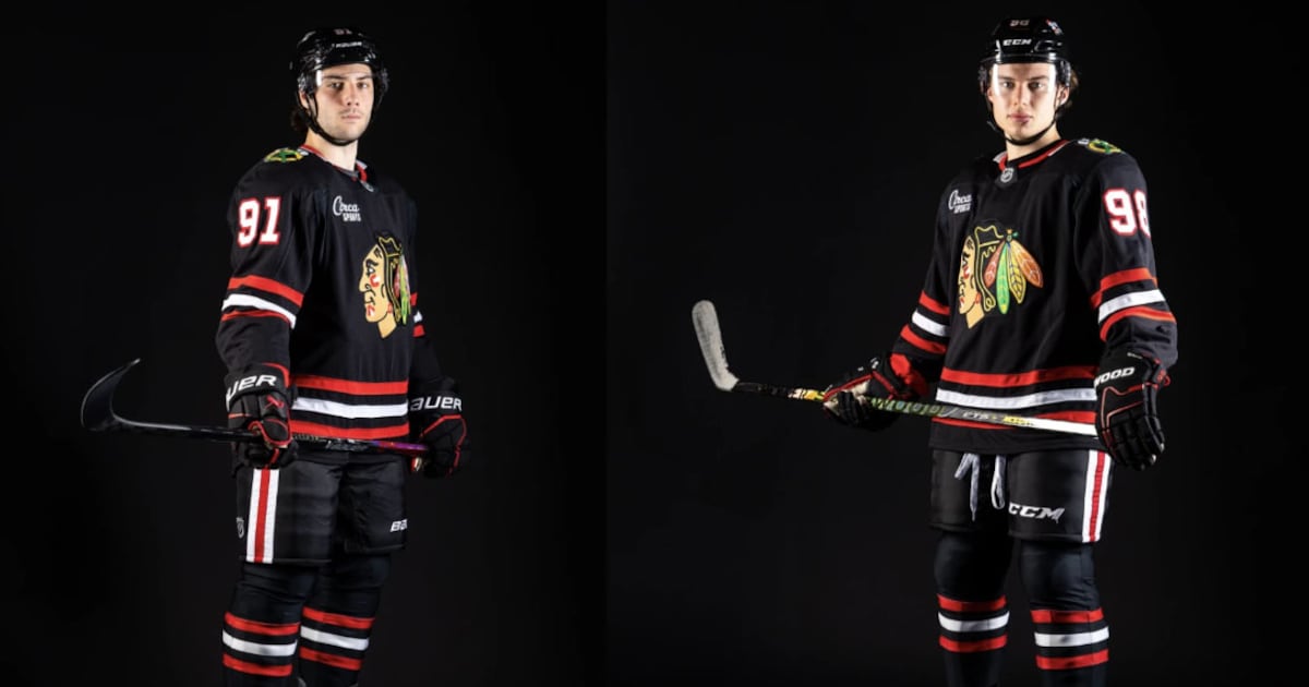 Chicago Blackhawks unveil black alternate jerseys