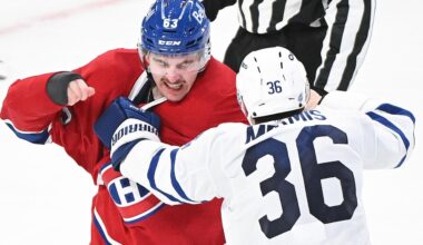 Dobson, Anderson each score twice, Canadiens beat Maple Leafs 5-2 to snap 5-game skid