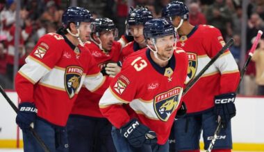 Oilers end winless streak with a 6-3 victory over the Panthers in Cup rematch