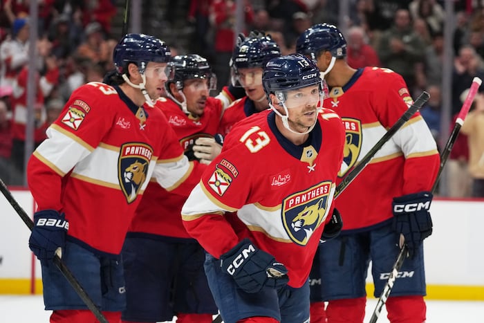 Oilers end winless streak with a 6-3 victory over the Panthers in Cup rematch