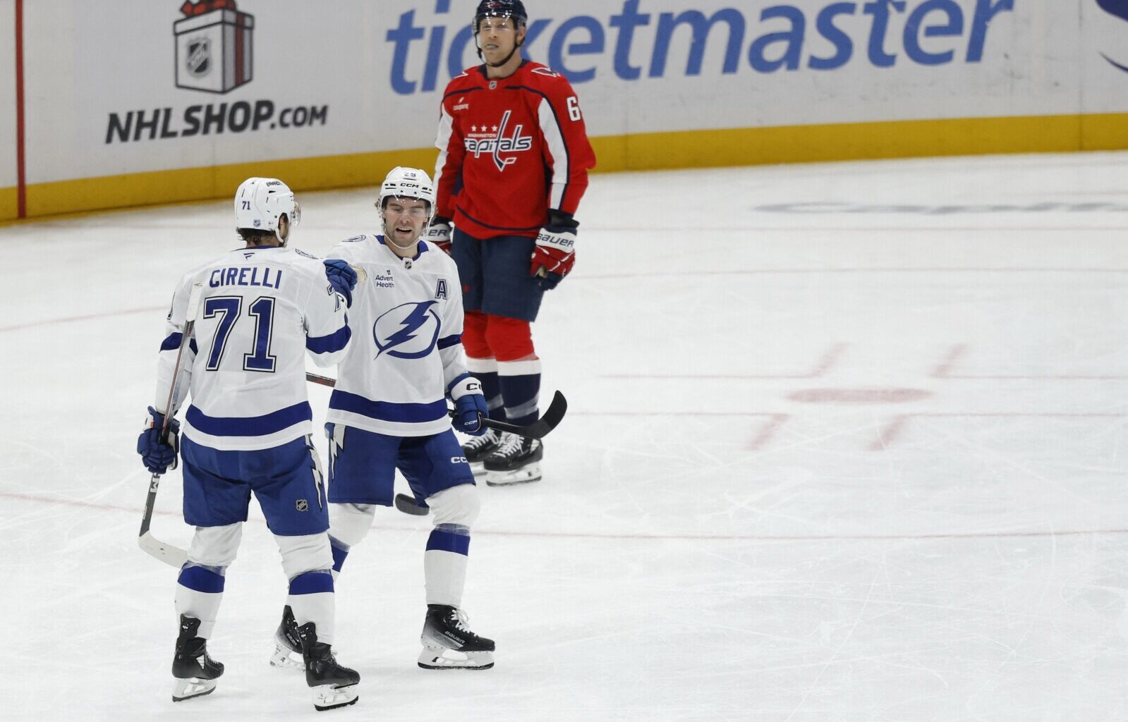 Brandon Hagel, Tampa Bay take big lead early, hold off Capitals - The Rink Live