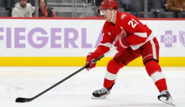 Lucas Raymond dazzles with goal of the year candidate in Saturday's game vs. Blue Jackets