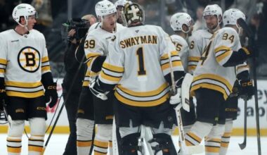 Morgan Geekie riding hot streak as Bruins face Sharks