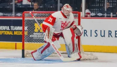 Red Wings assign goaltender to ECHL's Toledo Walleye from Grand Rapids