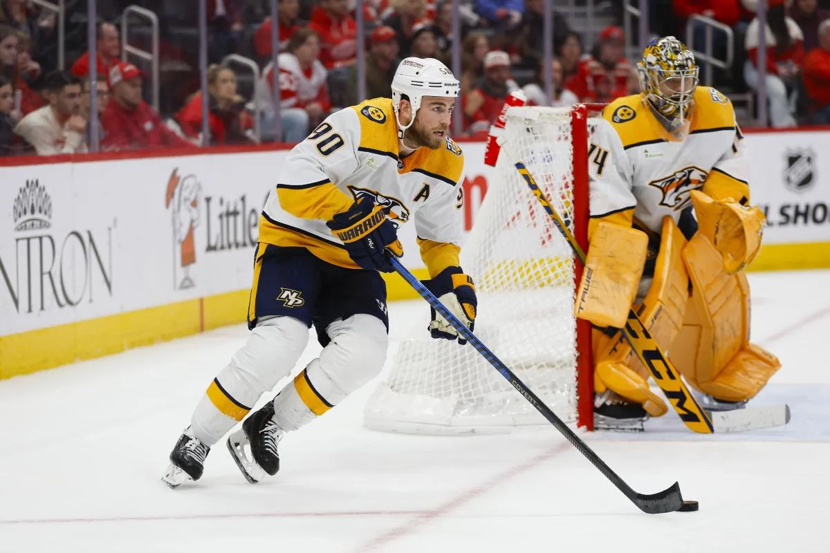 Red Wings have much better fit in a trade for Predators' key center
