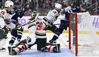 Jesper Wallstedt stops 32 shots to lead Minnesota Wild to 3-0 win over Winnipeg Jets