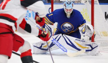 Malenstyn shines, Luukkonen blocks 28 as Sabres top East-leading Hurricanes 4-1