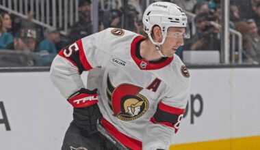Jake Sanderson Ottawa Senators NHL