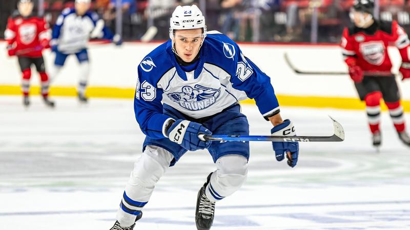 Tampa Bay Lightning Recall Defenseman Max Groshev From Syracuse Crunch