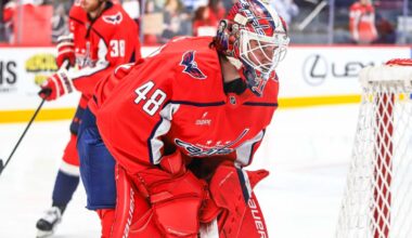 Logan Thompson to start against Blue Jackets after giving up four goals on six shots in last start