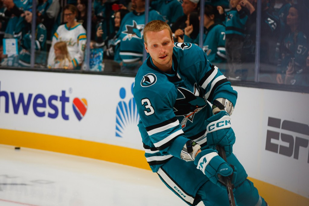 San Jose Sharks' John Klingberg seeks improvement after being scratched