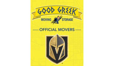 Good Greek Moving & Storage Partners with Vegas Golden Knights Ahead of 2025-26 Season Debut in Las Vegas