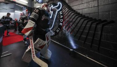 Devils can tie franchise mark for home points streak vs. Blues