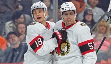 Tim Stutzle David Perron Ottawa Senators NHL