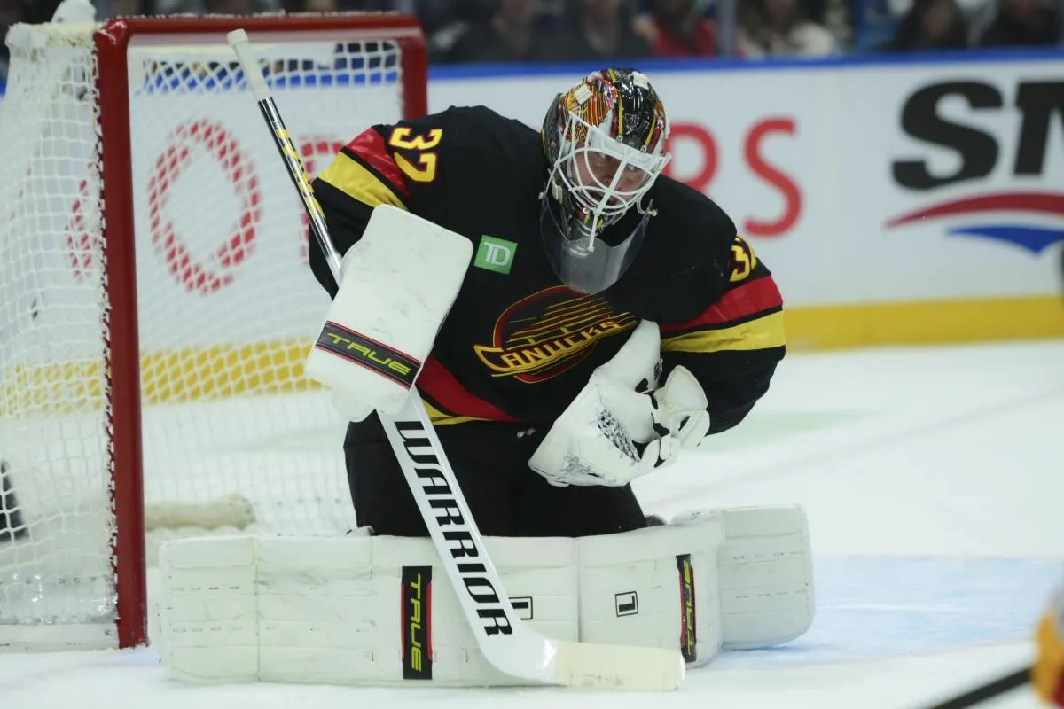 Vancouver Canucks Announce Goalie Kevin Lankinen Is Suddenly No Longer with the Team