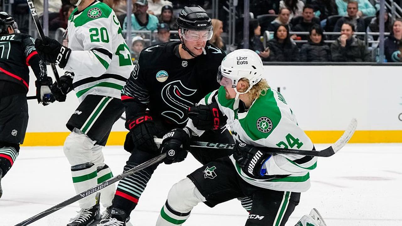 Kraken go 0-for-5 on power play in 3-2 loss to Stars