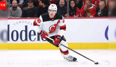 NHL updates: Injured New Jersey Devils star Jack Hughes linked to singer Tate McRae amid Olympic rumor | NHL News