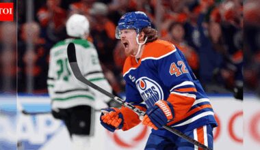 NHL player injury: Edmonton Oilers forward Kasperi Kapanen's status uncertain as he suffers apparent injury during practice | NHL News