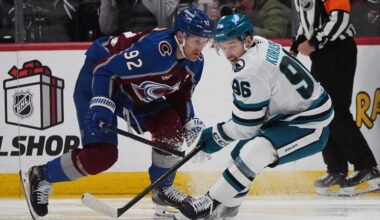 San Jose Sharks no match for Colorado Avalanche, Nathan MacKinnon